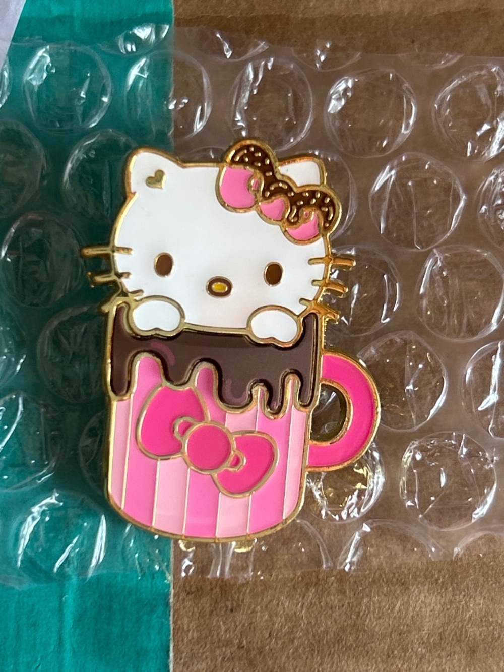 Sanrio Loungefly Hello Kitty Hot Cocoa Mug Pin